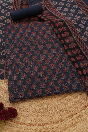 printed unstitched dress material