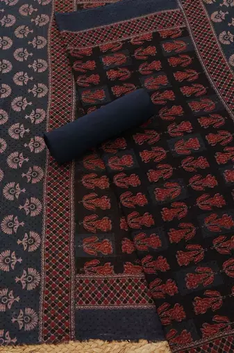 printed unstitched dress material