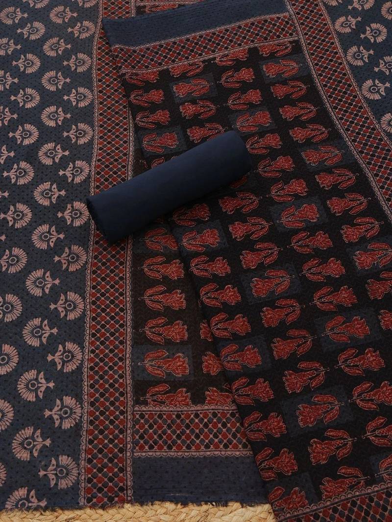 printed unstitched dress material