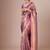Mauve woven designed kanjeevaram saree