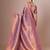 Mauve woven designed kanjeevaram saree