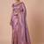 Purple purple kanjivaram woven design sarees with blouse piece unstiched blouse