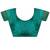 Teal teal kanjivaram woven design sarees with blouse piece unstiched blouse