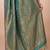 Teal teal kanjivaram woven design sarees with blouse piece unstiched blouse