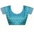 Blue blue kanjivaram woven design sarees with blouse piece unstiched blouse