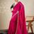 Pink embellished embroidered saree