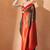 Green woven design saree with blouse