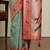 Green paithani woven design saree with blouse
