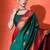 Green sangria woven design paithani saree with unstitched blouse