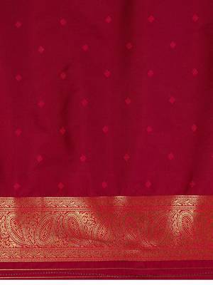 Green sangria woven design paithani saree with unstitched blouse 5