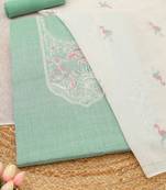 printed unstitched dress material