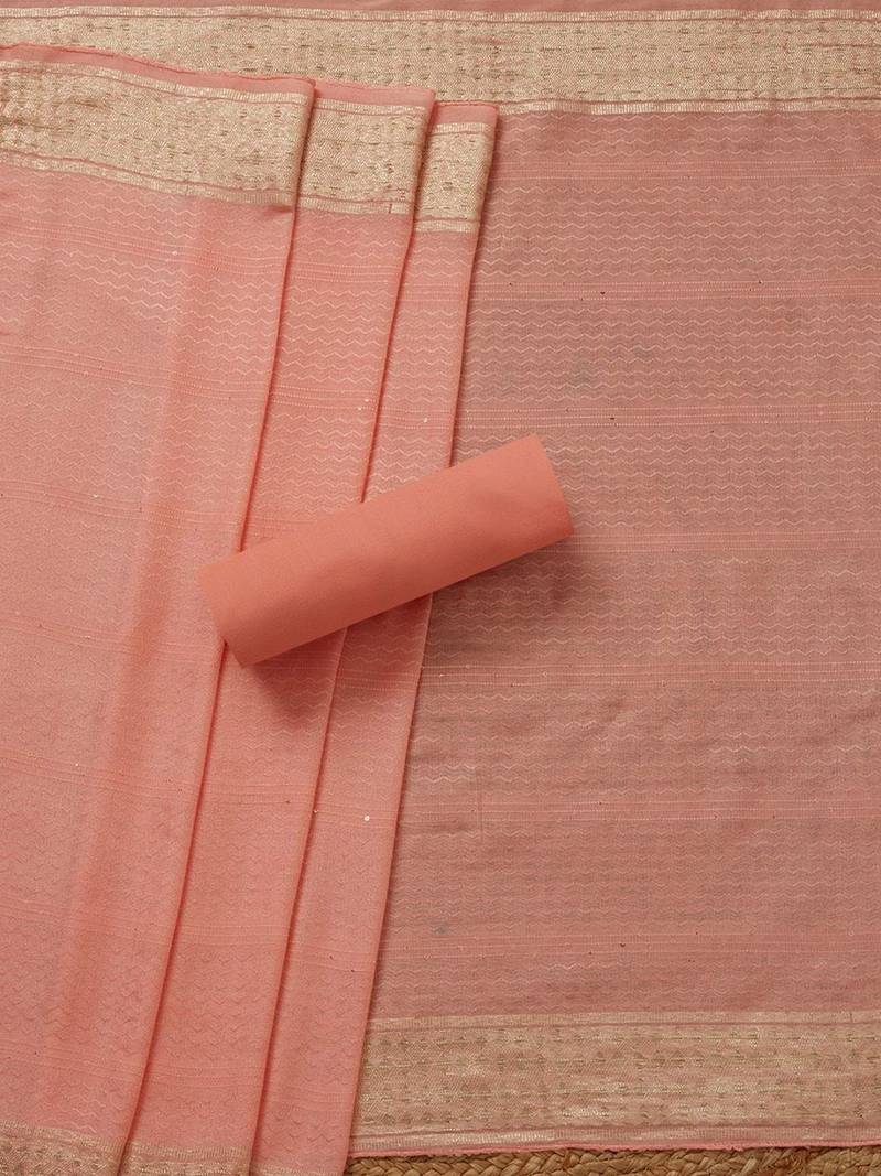 botanical printed chanderi unstitched dress material
