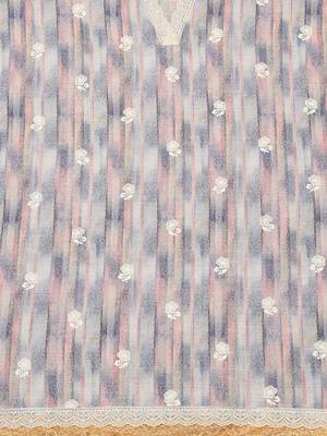 printed linen unstitched dress material 3