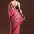 Pink woven design saree with blouse