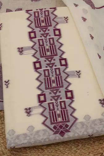unstitched dress material