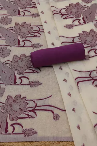 unstitched dress material