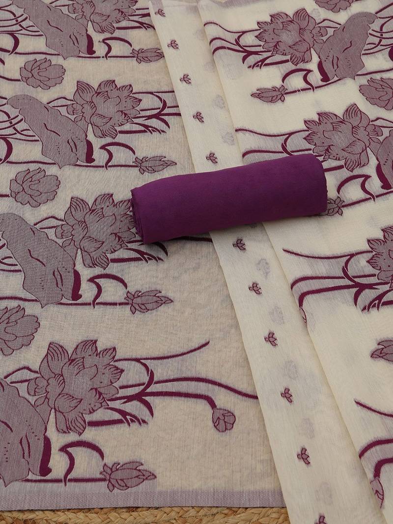 unstitched dress material