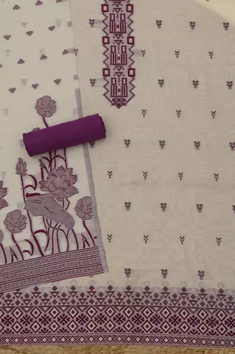 unstitched dress material