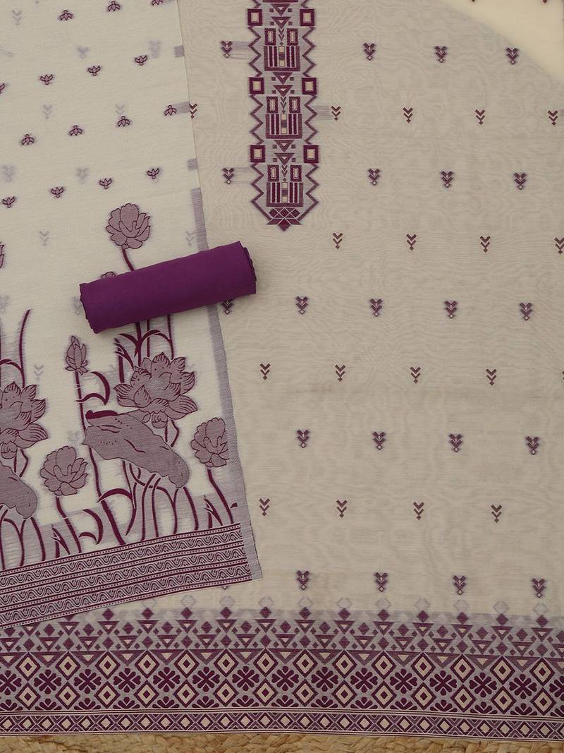 unstitched dress material