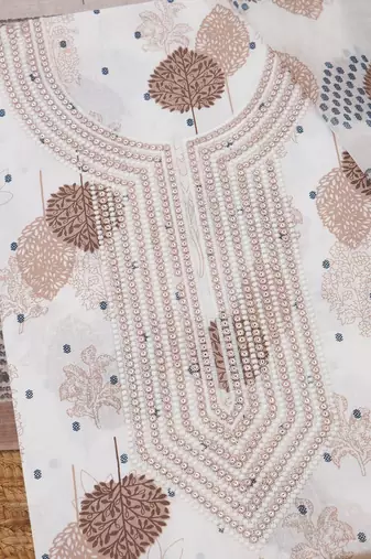 printed unstitched dress material