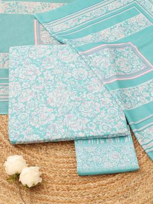 printed unstitched dress material 1