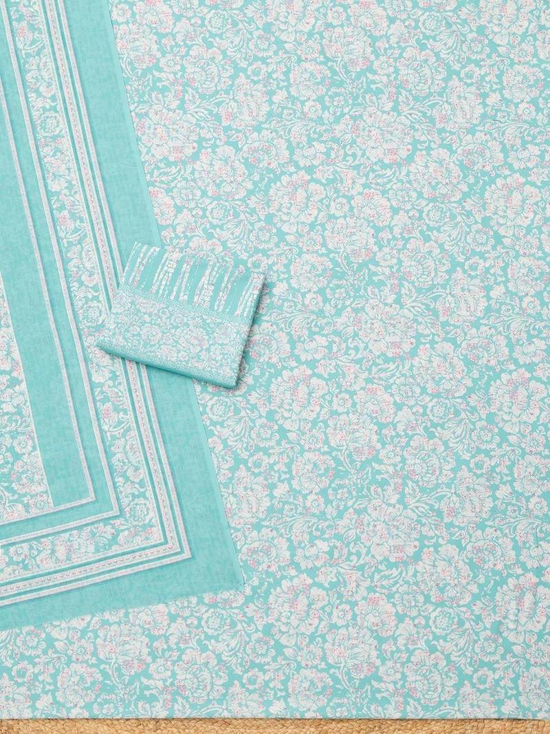 printed unstitched dress material