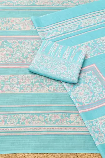 printed unstitched dress material