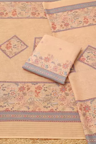 printed unstitched dress material