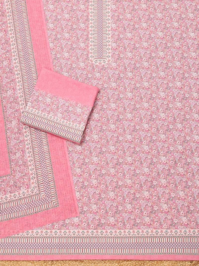 printed unstitched dress material