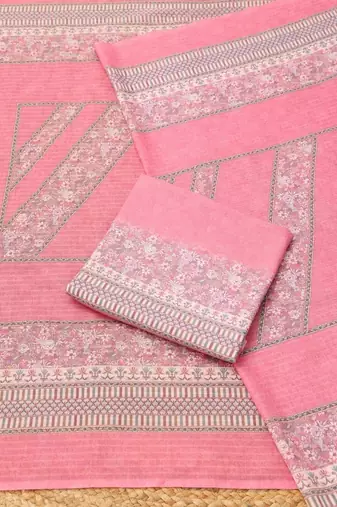 printed unstitched dress material