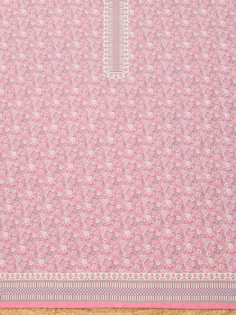 printed unstitched dress material