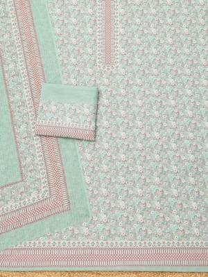 printed unstitched dress material 2