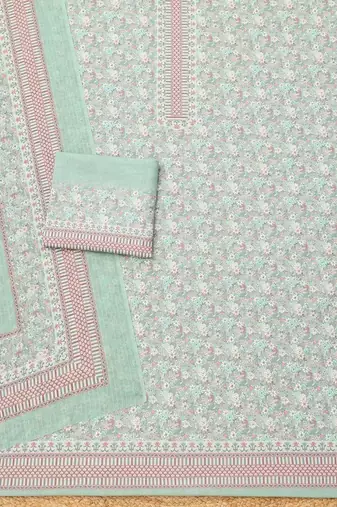 printed unstitched dress material