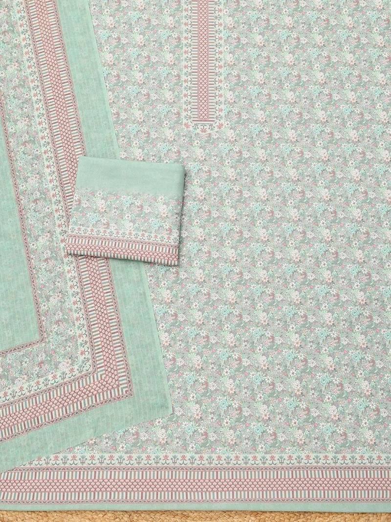 printed unstitched dress material