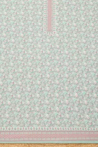 printed unstitched dress material