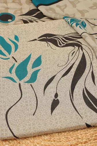 printed unstitched dress material