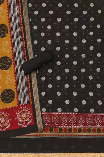 printed unstitched dress material
