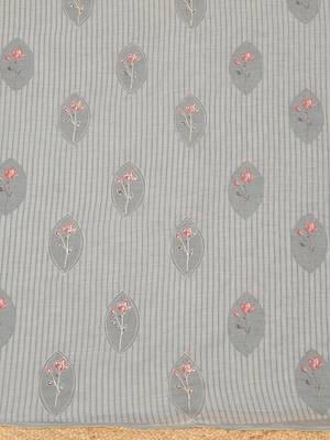 printed linen unstitched dress material 4