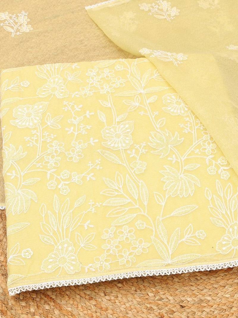 printed unstitched dress material