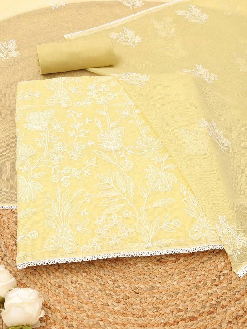 printed unstitched dress material