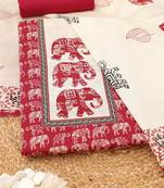 printed unstitched dress material
