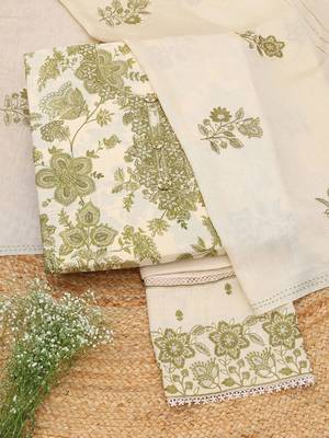 printed unstitched dress material 1