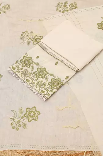 printed unstitched dress material