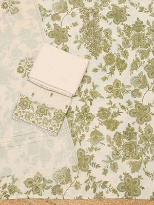 printed unstitched dress material 3
