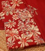 printed unstitched dress material