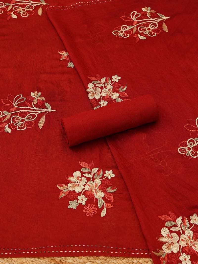 printed unstitched dress material