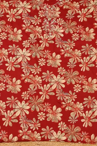 printed unstitched dress material