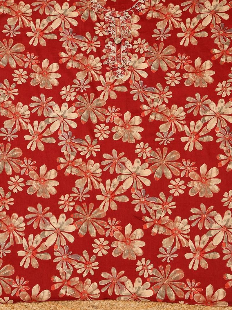 printed unstitched dress material