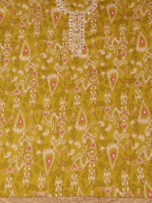printed unstitched dress material 5
