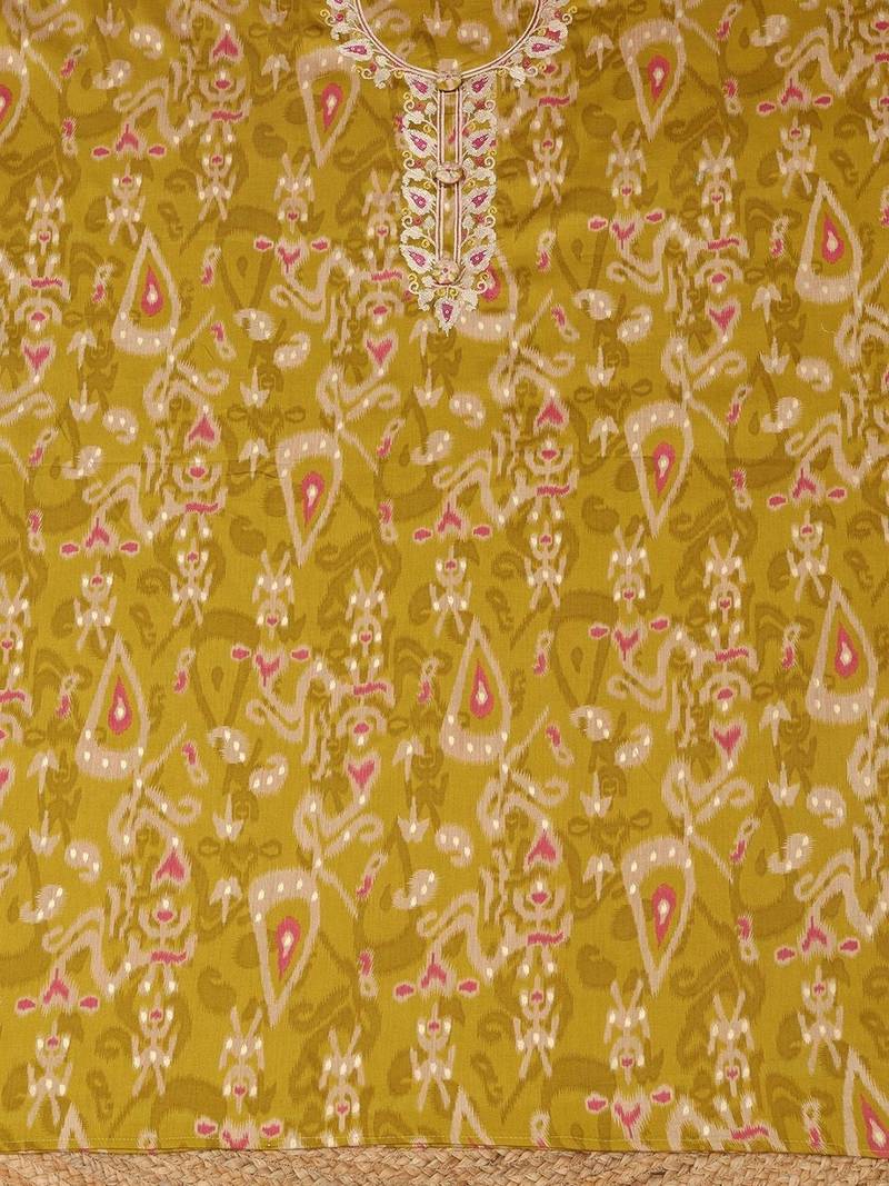 printed unstitched dress material